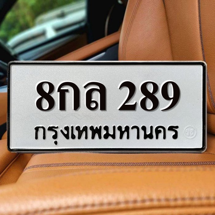 ทะเบียนรถ 289